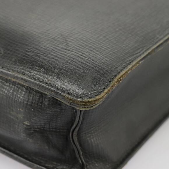 Burberry Business Bag Leather Black Gold - Picture 15 of 16